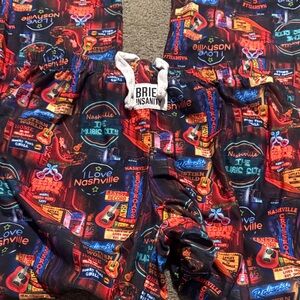 Brief Insanity Nashville Themed Pajama Pants